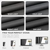 Joydeco Blackout Curtains 108 Inch 2 Panels Thermal Insulated Grommet Set view 7