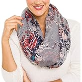 Infinity Scarf for Women Lightweight Fashion Scarves for Summer Fall