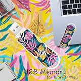 Integral 128GB XPression USB 3.2 Drive Leaf Design Memory Stick view 7