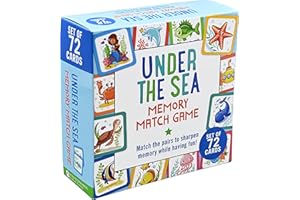 Under the Sea Memory Match Game (Set of 72 cards)