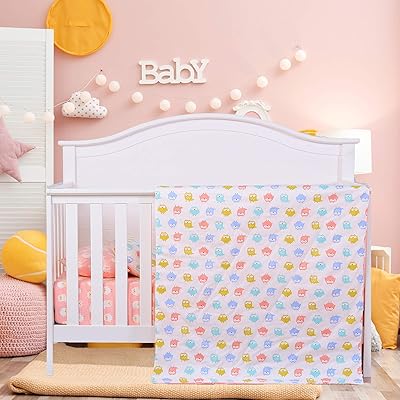 Buy Uomny Toddler Bedding Set Includes Quilted Baby Blanket Crib Sheet 2 Pack Pillow Cases Owl Kids Toddler Bedding Set Online In Paraguay B07r77gpsg