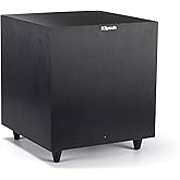 Klipsch Reference R-8SW Surround Subwoofer, 150 Watts Peak Power (Brushed Black Vinyl, 8-Inch)