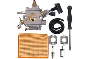 Mikatesi 4283 120 0601 42831200601 Carburetor carb for STIHL BR800 BR800X BR800CE Blower with Spark Plug Primer Bulb Fuel Filter kit