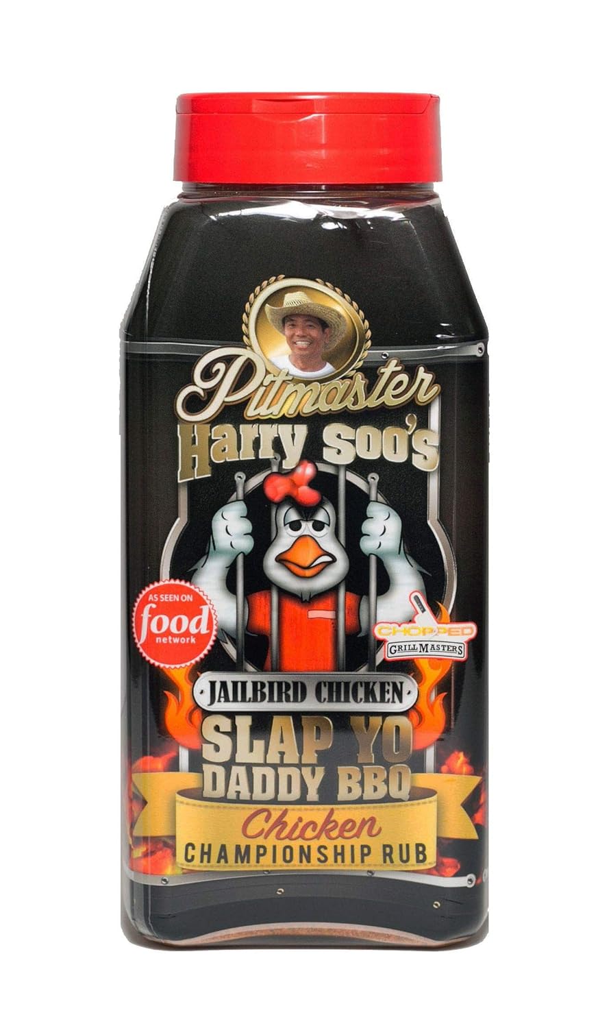 Slap Yo Daddy BBQ Rub - Championship BBQ Seasoning for Chicken, Turkey, Duck, and Seafood - No MSG, Gluten Free Barbecue Rub - Jailbird Chicken, 26 Oz