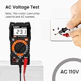 KAIWEETS KM100 Digital Multimeter Voltmeter Ohm Continuity Tester CAT III 600V view 2