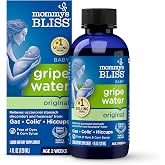 Mommy's Bliss Gripe Water, Liquid, 4-ounce bottle | Safe and trusted herbal formula supports gentle digestive comfort during occasional gas, fussiness, and hiccups*