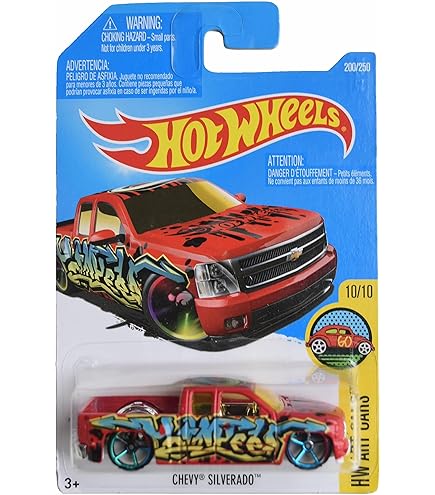 Hot Wheels 2010 ホットウィール　ガレージシェビーシルバラード 2010 HOT WHEELS WALMART Exclusive CHEVY SILVERADO HW GARAGE