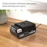 Vax ONEPWR Slide Charger Black – Over-Charge, Short Circuit & Reversal view 3