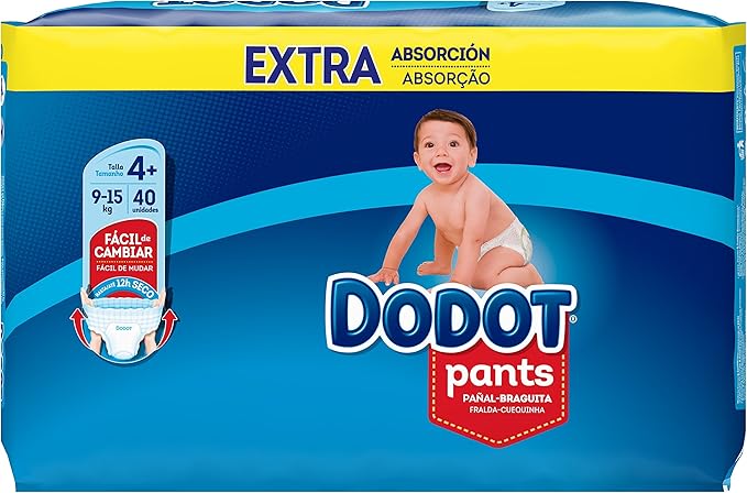 Disposable nappies Dodot Sensitive Extra 3 6-10 kg (112 Units) main image 0