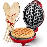 Burgess Brothers Mini Churwaffle Maker - Makes 4-Inch Waffles, Chaffles, and Cornbread Churro Waffles - Great Housewarming and Graduation Gift
