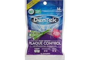 DenTek Easy Brush Cleaners Extra Tight Spaces 16 Count