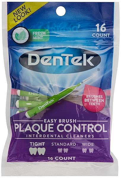 DENTEK EASY BRUSH CLEANERS EXTRA TIGHT SPACES 16 COUNT