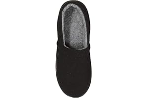Skysole Fleece Slippers for Boys, Soft Kids Slippers with Closed Back