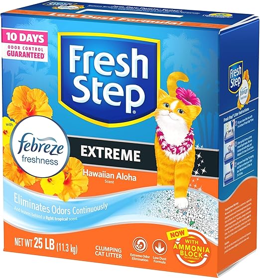 fresh step cat litter hawaiian aloha