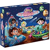 Little Astronauts Board Game for Kids Ages 4+ - Race Rockets Around The Solar System & Explore Space - Fun Family Strategy Adventure Game - Easy to Learn - Educational Gift for Boys & Girls