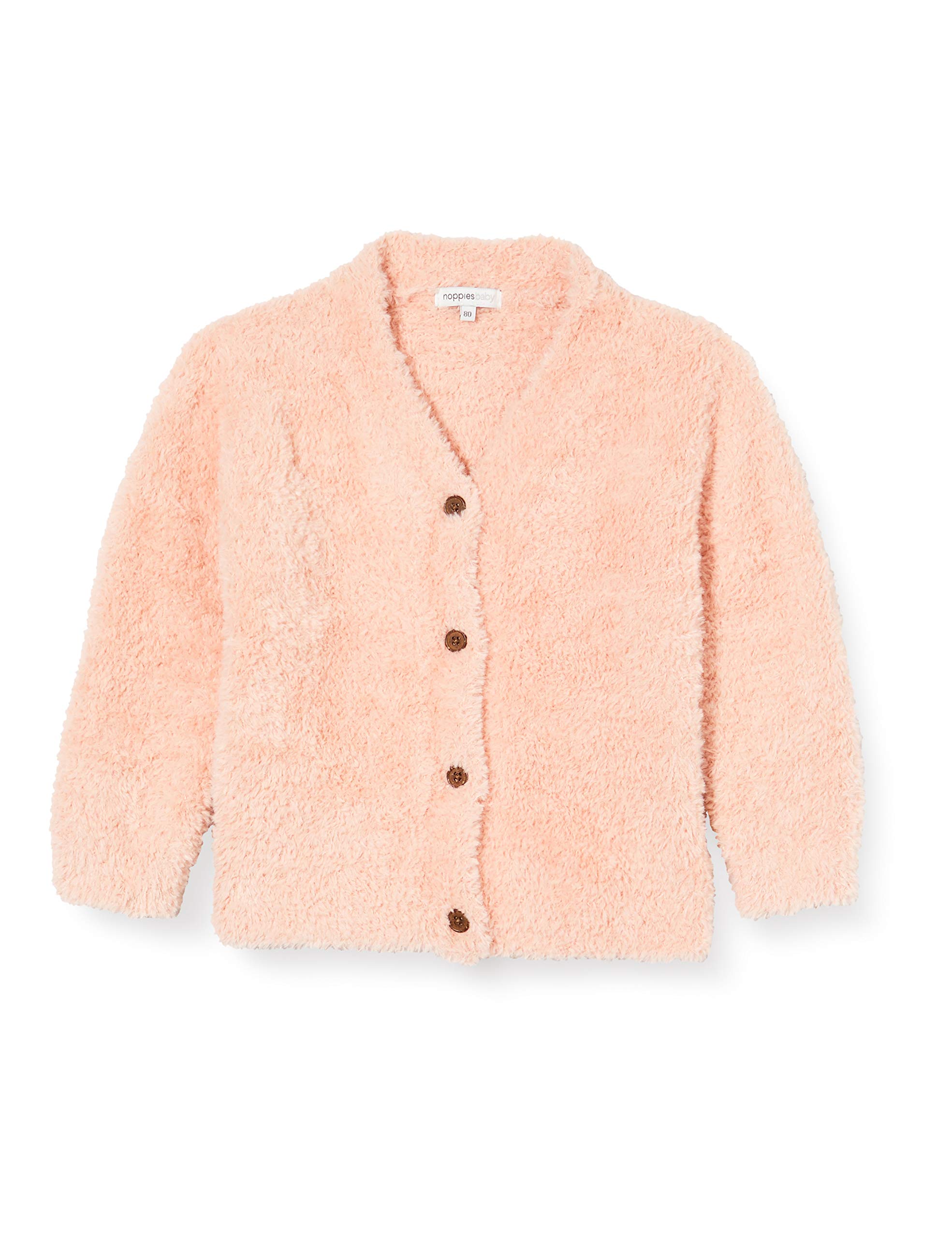 Noppies Baby_Girl's G Cardigan LS St.Lucia Sweater, Cameo Rose-P588, 68 cm