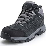 OUTJET Men's Waterproof Hiking Boots Lightweight