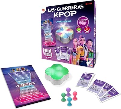 Las Guerreras KPOP Prueba o Verdad, Juego de Mesa Inspirado en el Fenómeno K-Pop Demon Hunters, Retos, Preguntas y Pruebas para Fiestas con Amigas, +8 Años (64013153)