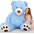 MaoGoLan Giant Teddy Bear Plush 6 Feet, Cute Valentines Day Teddy Bear Stuffed Animal with Smiling Face, Gift for Girlfriend Boyfriend Wife on Anniversary,Christmas Long Distance