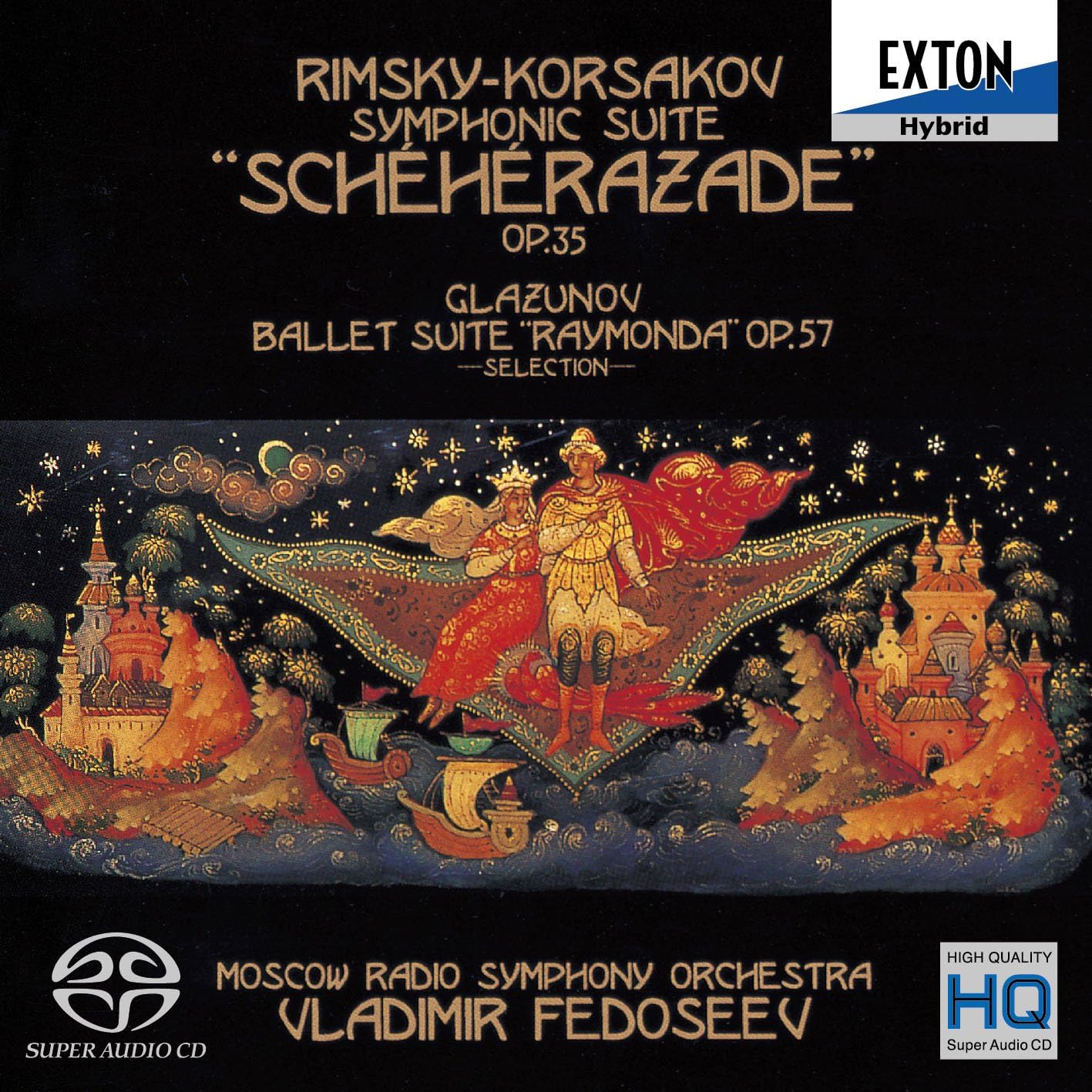 Rimsky Korsakov Symphonic Suite "Scheherezade" Op. 35 / Glazunov