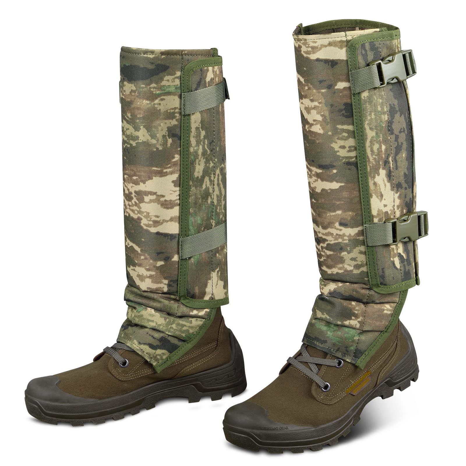 skiguard Snake Guard Snake Gaiters, Waterproof Snake Chaps for Lower Legs, Snake Bite Proof Guardz Gaiters, Snake Guardz Fit for Men & Women, Adjustable Size for Hunting Hiking and Farm