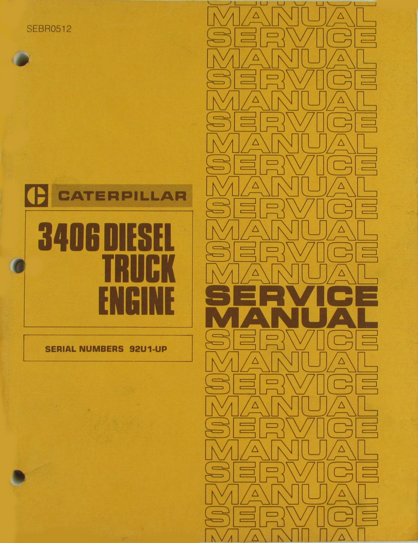 ... Array - caterpillar 3406 diesel truck engine service manual sebr0512 rh  amazon com