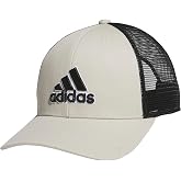 adidas Men's Structured Trucker Hat | Moisture-Wicking Sweatband, Classic Trucker Style, Mesh Back Breathability, Snapback Closure, Secure All-Day Comfort