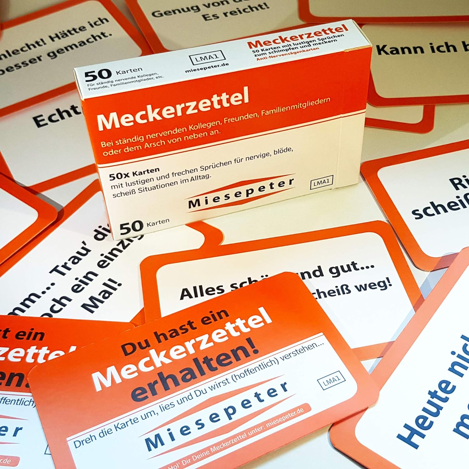 Miesepeter Meckerzettel Bei Ständig Nervenden Kollegen