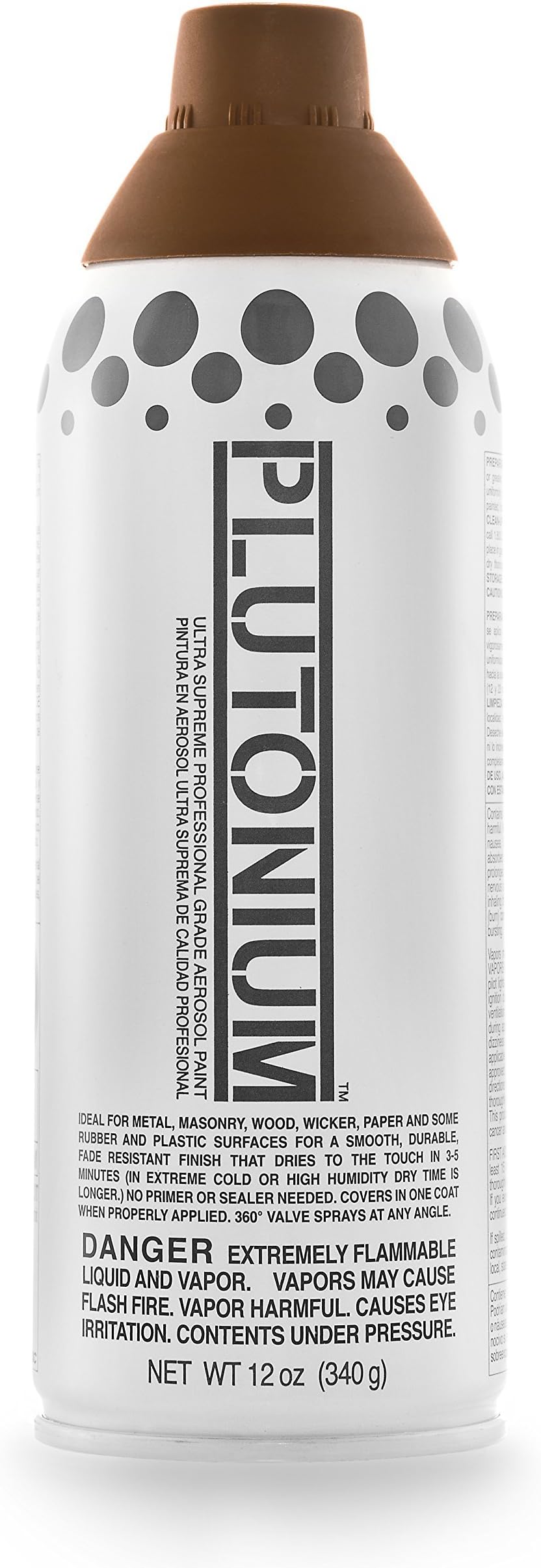 Plutonium Ultra Supreme Professional Aerosol Paint 12Oz