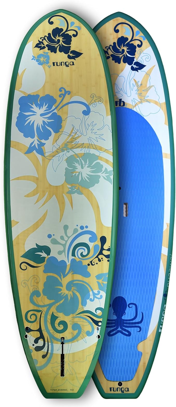 RUNGA PUAAWAI Bamboo 9.5 Stand UP Paddle Board SUP HARDBOARD Hard Board