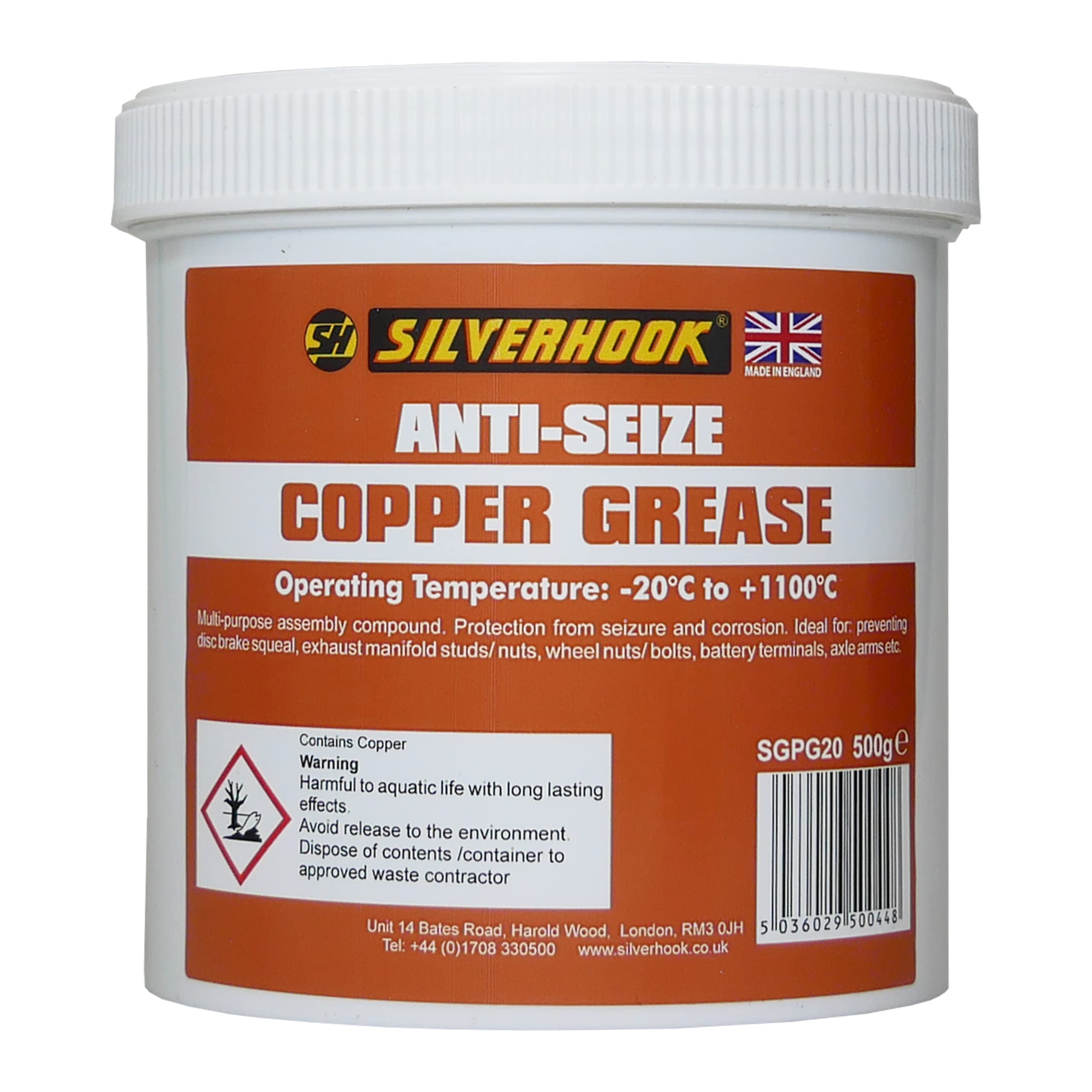 Copper Grease Tub 500g