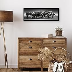 Americanflat 10x30 Picture Frame in Black