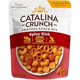 Catalina Crunch Protein Snack Mix, Spicy Kick, 5.25 oz Bag (Pack of 1) | 10g Protein, 1g Sugar per Serving, Good Source of Fiber, Gluten Free, Packaging May Vary