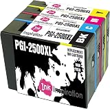 INK INSPIRATION 4PK PGI-2500XL Ink Cartridges for Canon MAXIFY MB5350 iB4050 view 1