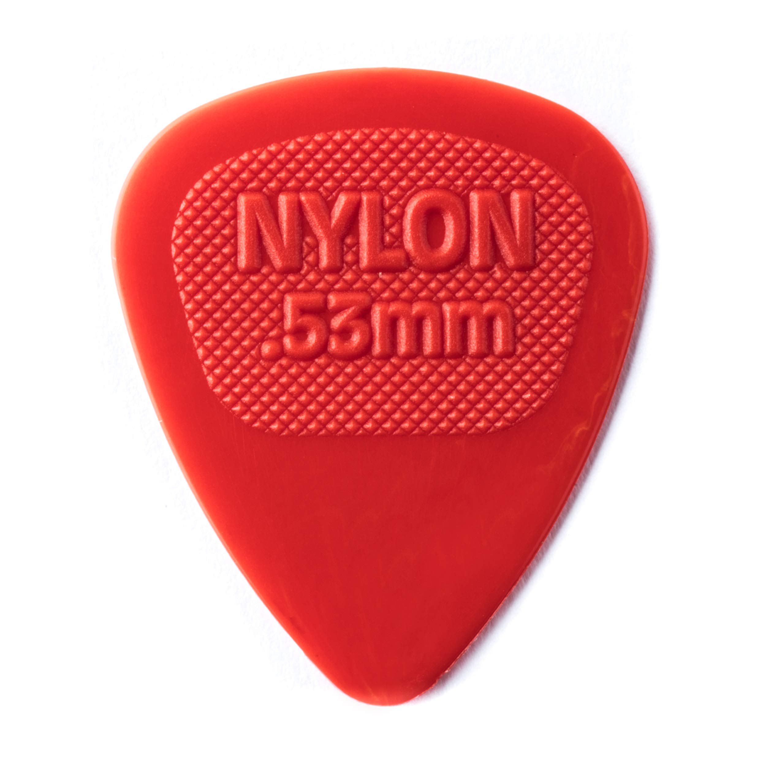Jim Dunlop 443R.53 Guitar Picks, 0.53 mm, Red