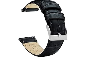 Black & Stainless Steel Buckle
