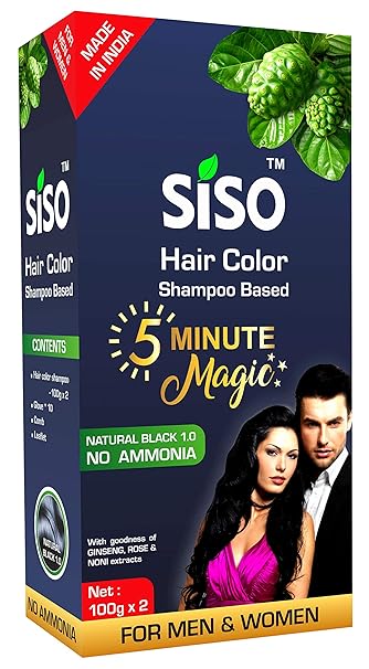 Siso 5 Minute Magic Hair Color 200g