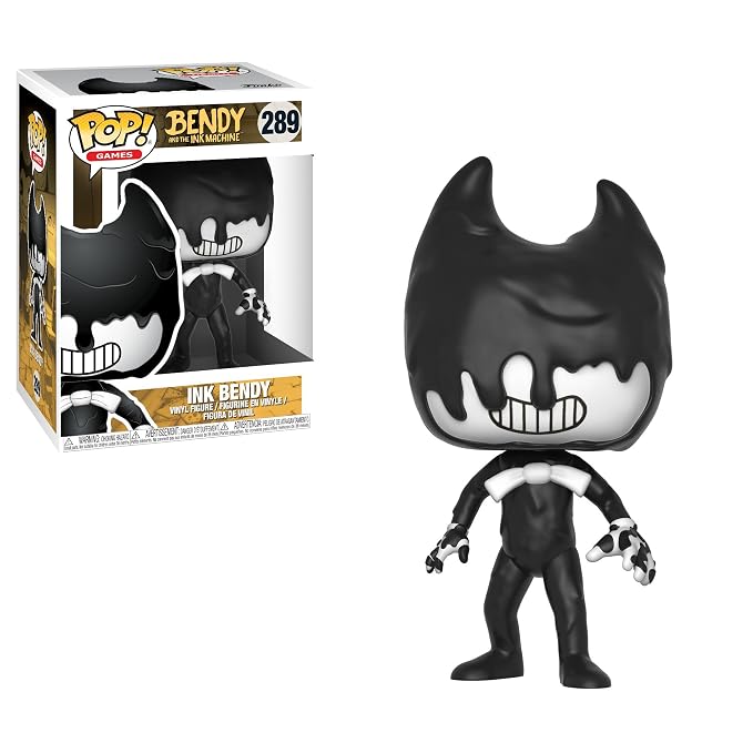 Amazon Com Funko Pop Games Bendy And The Ink Machine Ink Bendy - games bendy and the ink machine ink bendy funko pop games toys games