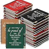 Honoson 50 Sets Graduation Coworker Gifts May You Be Proud of The Work Notebooks with Ballpoint Pen Bulk Valentines Thank You Gifts for Team Employee Veterinary Assistant Teachers