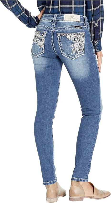 miss me embroidered jeans
