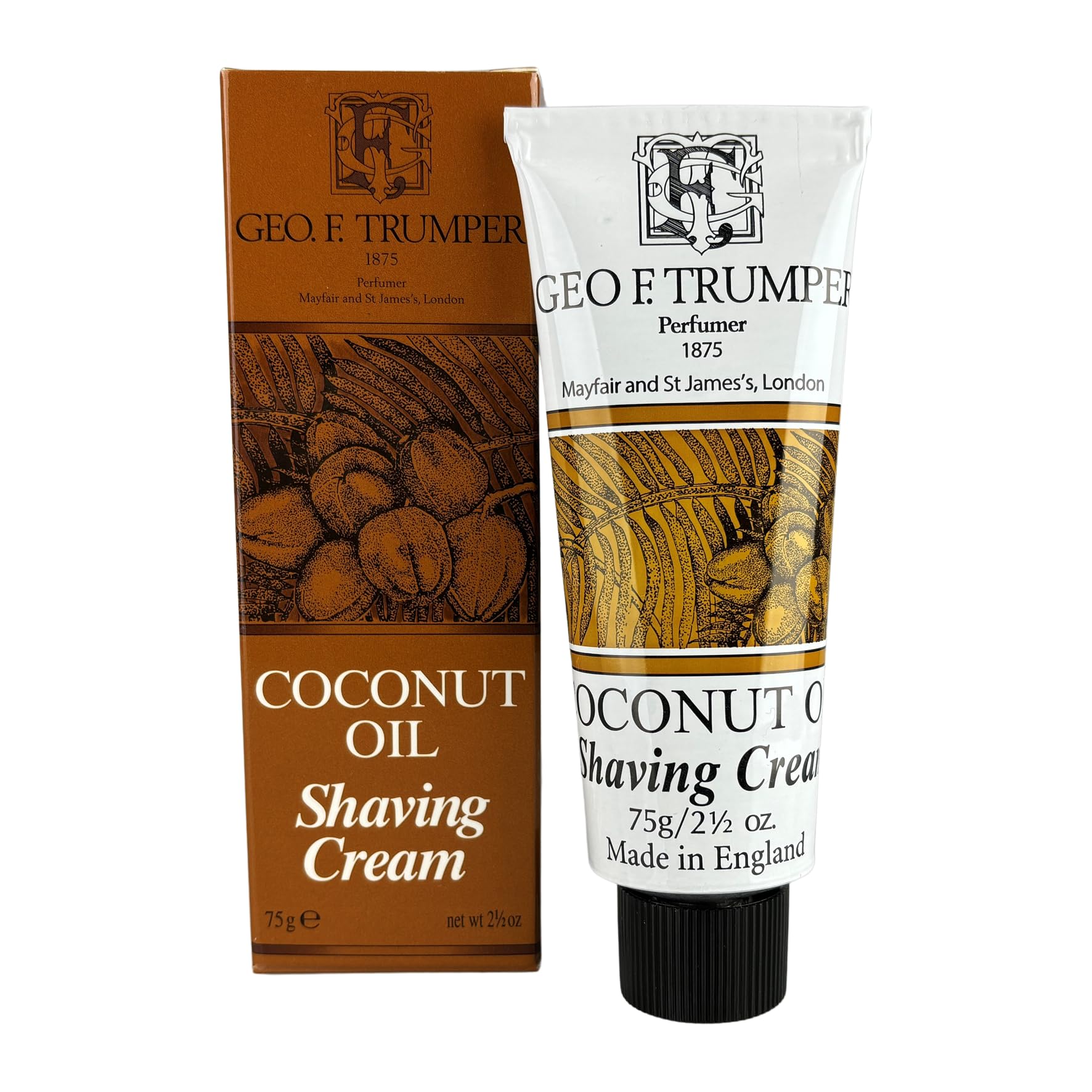 Geo F Trumper Shave Cream - Coconut 75gm Tube