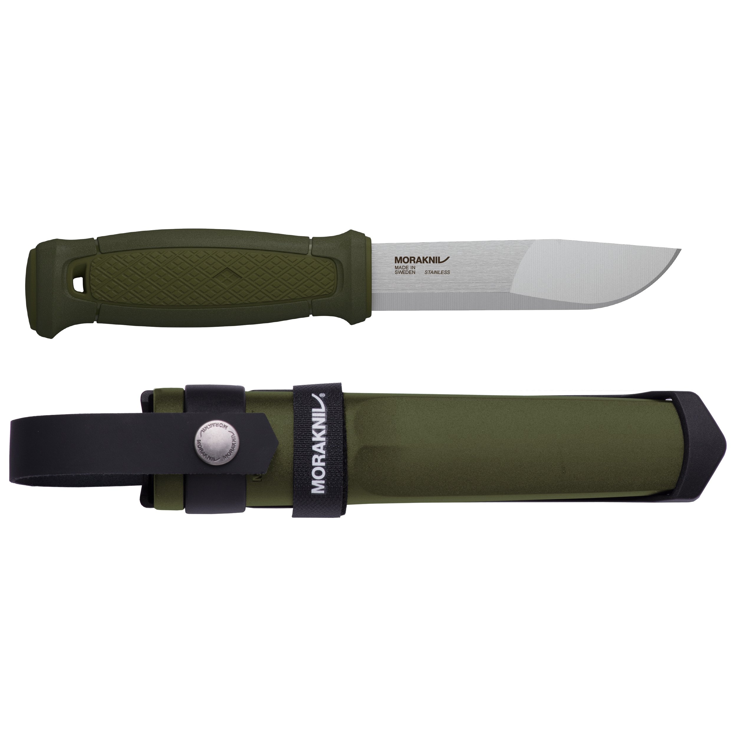 Morakniv Kansbol Fixed Blade Knife with Sandvik Stainless Steel Blade, 4.3-Inch