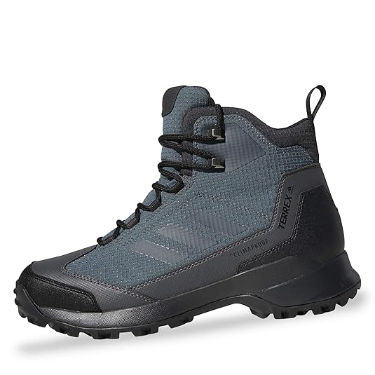 adidas Herren Terrex Heron Mid Cw Cp Trekking- & Wanderstiefel Schwarz 50.7 EU