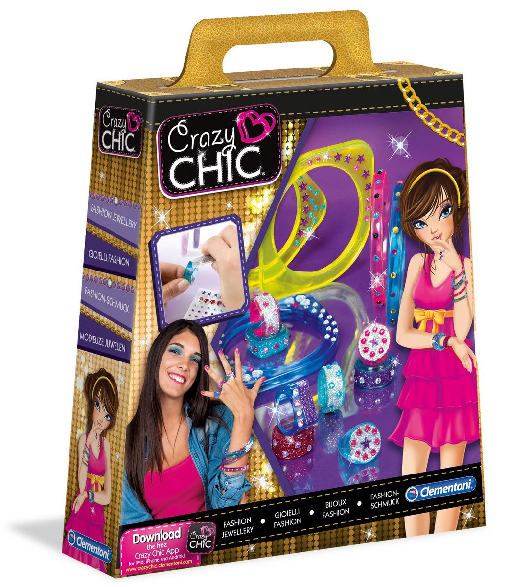 Clementoni Crazy Chic Accessories Jewellery Sets