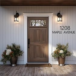 12 Inch House Numbers and Metal Letters for Outdoor