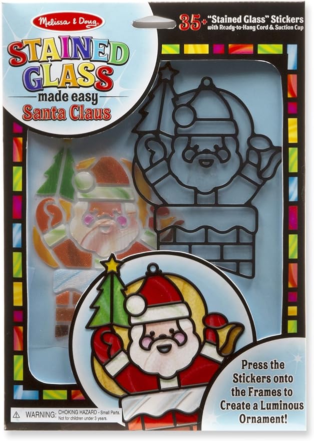 melissa and doug stained glass christmas