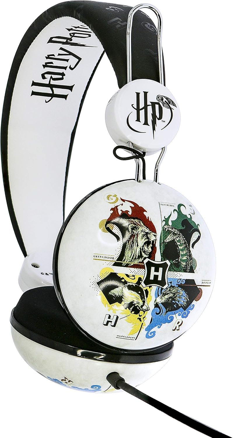 OTL Technlogies Harry Potter Hogwarts Crest TWEEN DOME Wired Kids Headphones (Officially Licensed Product) - Image 4