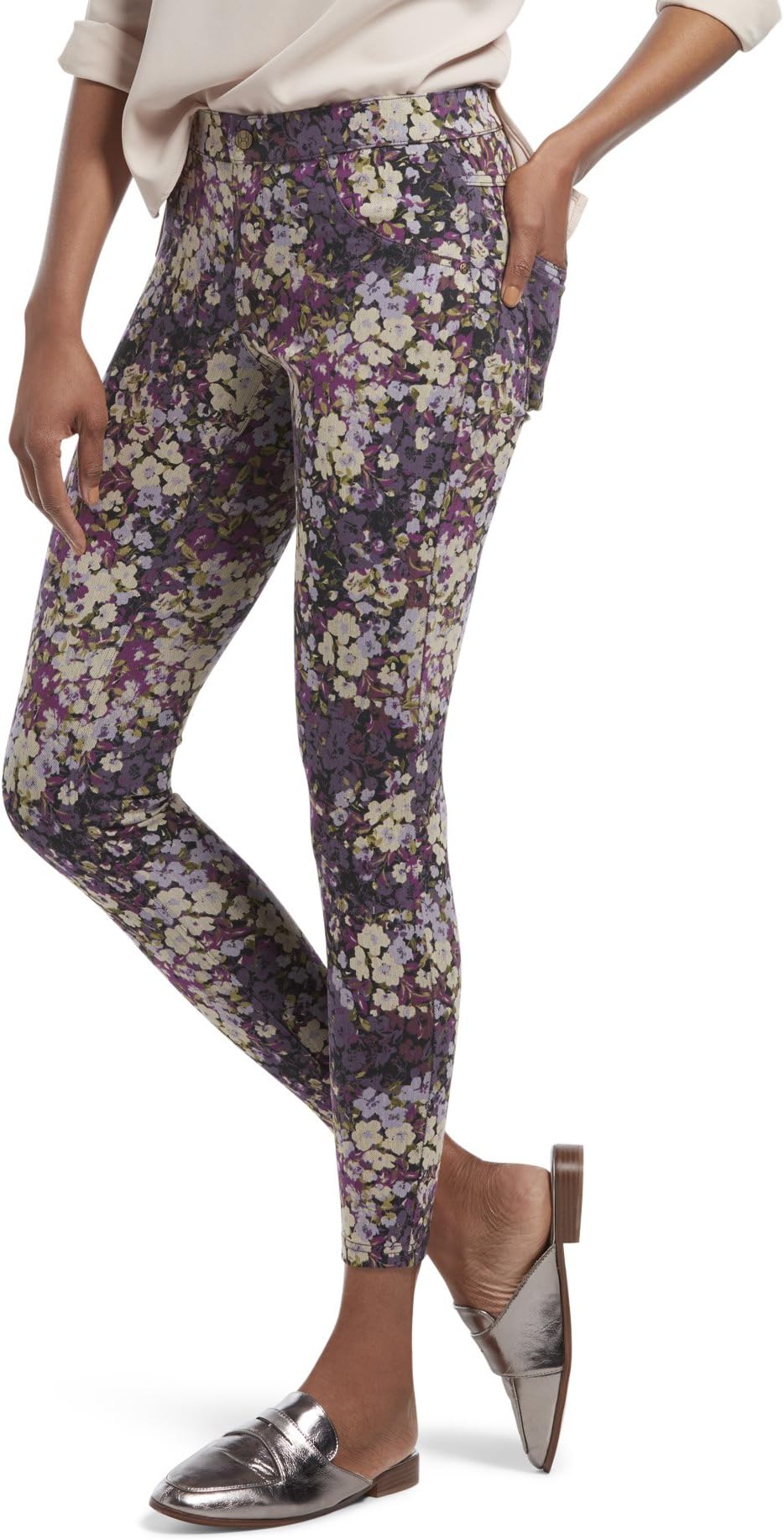HUE Women's Essential Denim Leggings