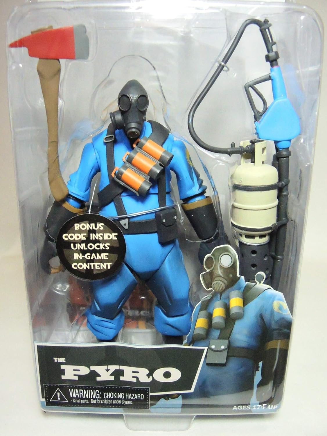 特価 チームフォートレス2 Neca 7インチdxアクションフィギュア B00czbhdra Pyro 2 Fortless Team Bluバージョン パイロ フィギュアコレクタードール Jiang Chem Uic Edu