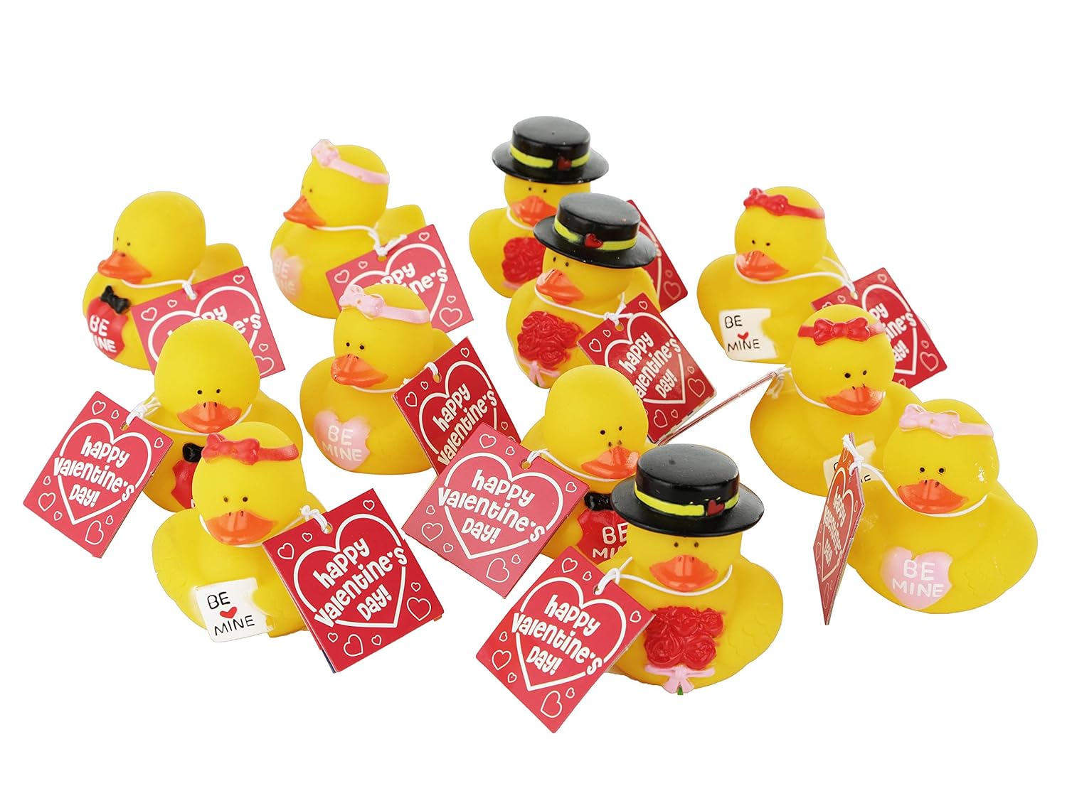 Buy Valentine Day 12 Sweet Yellow Rubber Duckies Super Cute Fun